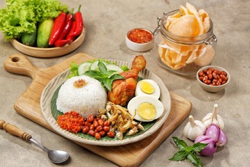 Nasi lemak is a type of typical Malay food that is commonly found in Malaysia where this dish is considered one of the national dishes
