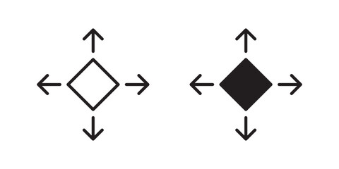 Flexibility icon, outline style icon for web site or mobile app, vector graphics