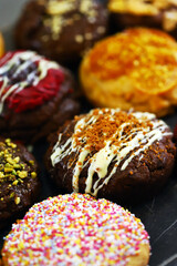 Americano cream cookies with different fillings
