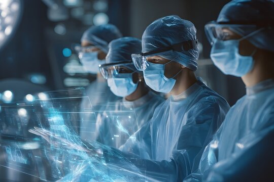 Surgical Team with Augmented Reality Interface