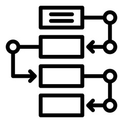 flow chart icon