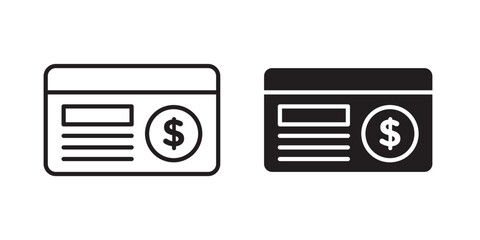 Bankbook icon, outline style icon for web site or mobile app, vector graphics