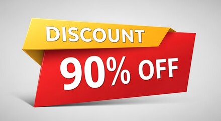 Massive ninety percent off sale event happening now