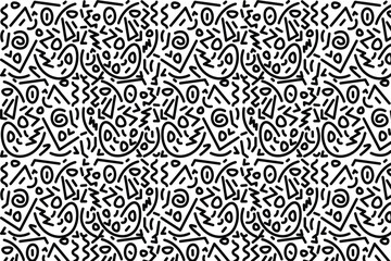 Random Stroke Pattern 21