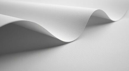 Smooth white paper curves (1)