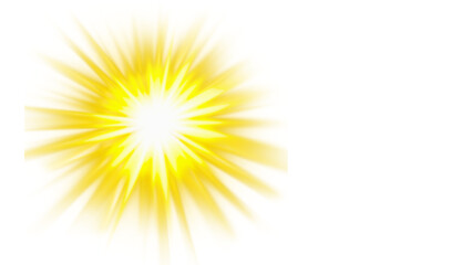 Obraz premium A brilliant, abstract sunburst radiates outwards, creating a captivating display of light, energy, and pure luminescence.