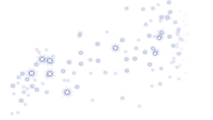 Ephemeral sparkles float gracefully against a gradient canvas, creating an ethereal and magical visual.