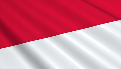 Singaporean flag with red-white field, featuring white crescent and five stars—symbol of unity, progress, and multicultural harmony.