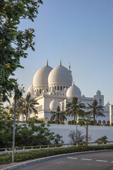 Sheikh Zayed Grand Mosque, Abu Dhabi. Symbol of Spirituality and Cultural Heritage. 