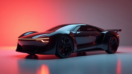red sports car