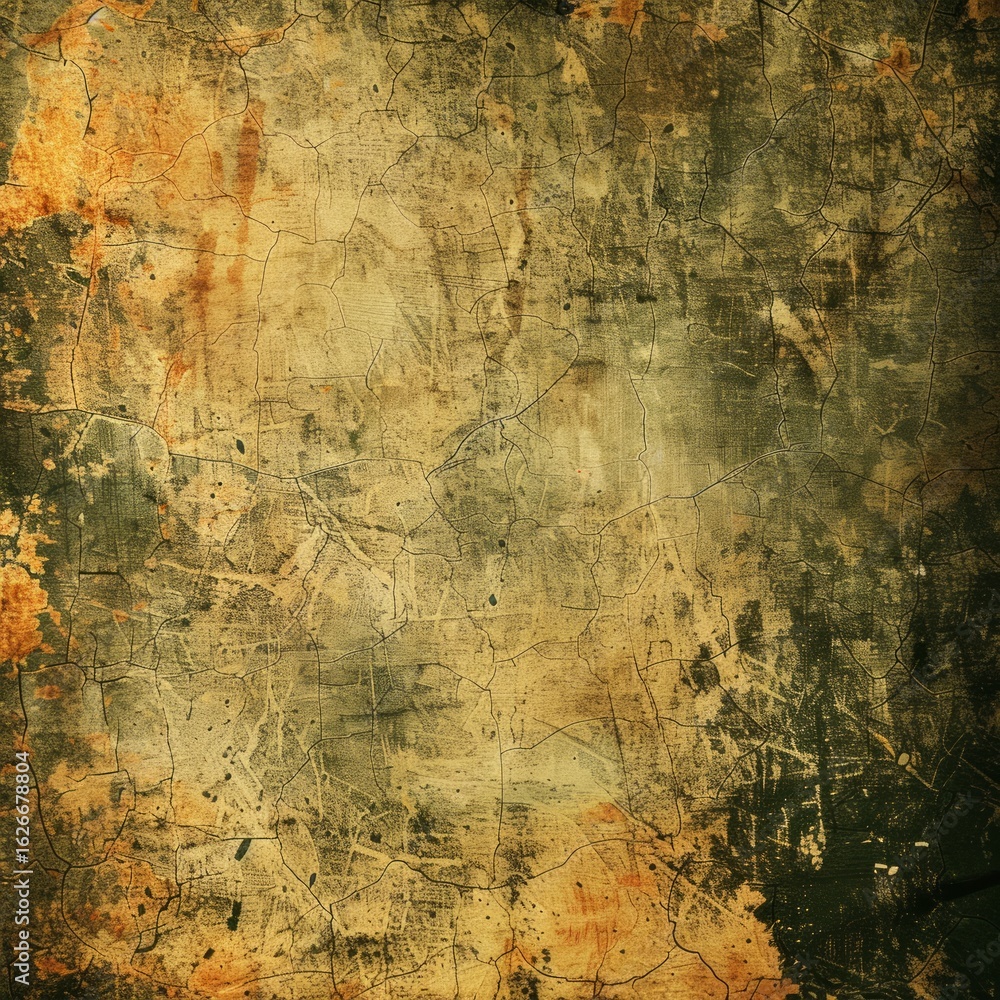 Poster the overall texture has a slightly distressed or grunge effect, adding depth and complexity to the v