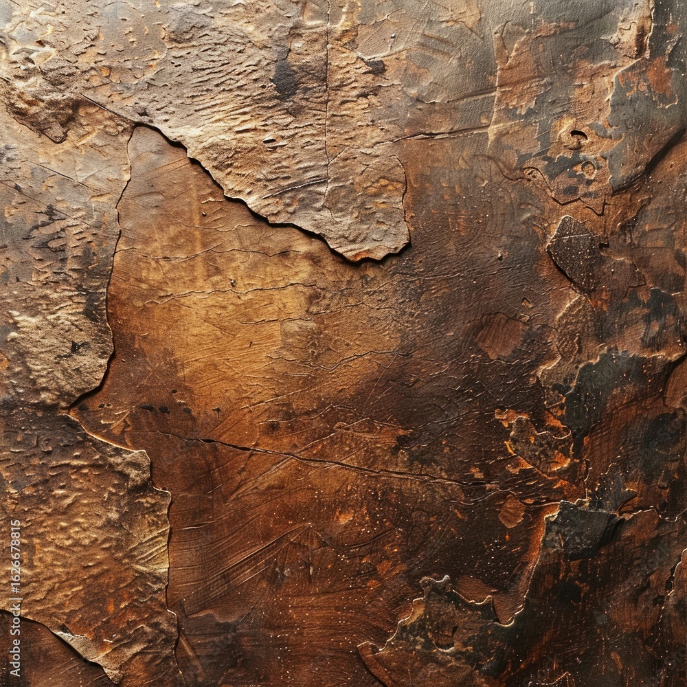 Poster the overall texture has a slightly distressed or grunge effect, adding depth and complexity to the v