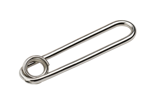 Stainless steel loop with oblong link