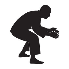 Judo Ready Stance: Poised for Action

