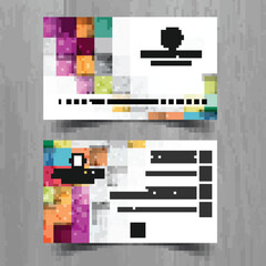 "Abstract vector dark pink magenta grunge splash background. Dynamic pixelated ink splatter design with a white hexagon badge for urban art and modern promotions."