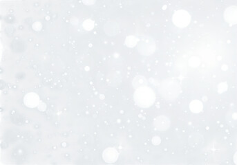 Fototapeta premium Abstract light particles and bokeh effect isolated on transparent background