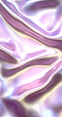 Obraz premium Abstract iridescent fabric folds