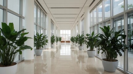 Building lobby area