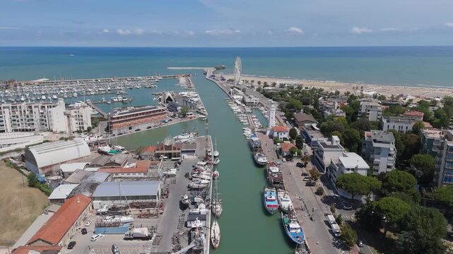 Rimini is a city and provincial capital in northern Italy. It is an internationally renowned summer resort, with a coastline stretching 15 km along the northern Adriatic coast