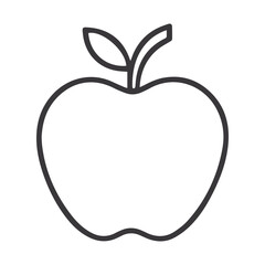 apple with leaf