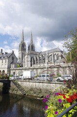 La cath&eacute;drale de Quimper