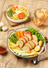 Selat Galantin is known for its combination of savory, sweet, and fresh flavors from its...