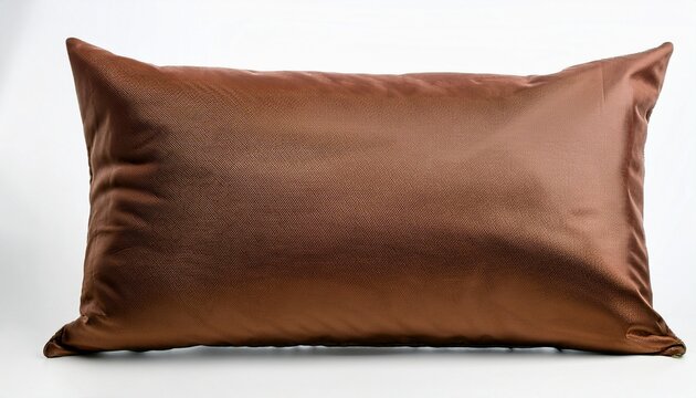 decorative brown rectangular pillow for sleeping