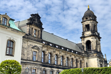 Spectacular baroque architecture on display in Dresden