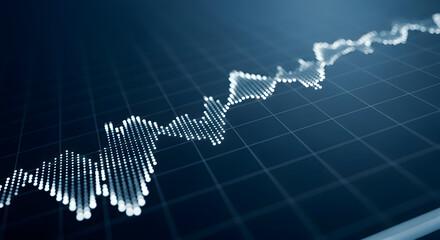 Stock market graph financial data analysis investment trading economic growth chart business report visual analytics data visualization financial markets stock exchange global economy