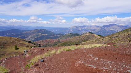 Paysage in rouge a Barrot 2