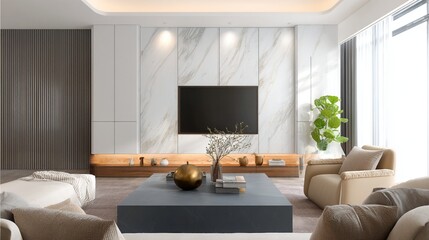 Fototapeta premium modern living room