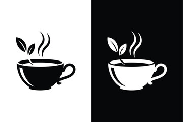 Tea  icon vector on White Background ,Vector Art Illustration on white background.