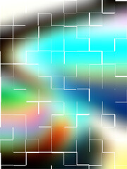 Colorful Abstract Grid Background