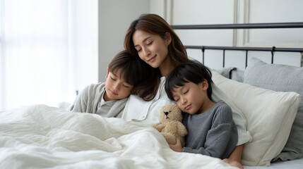 Obraz premium hispanic mother and daughter playing together