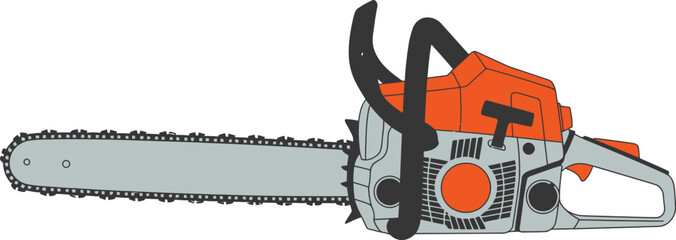 Chainsaw vector eps artwork vector 