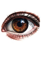 Dramatic Close Up Of Brown Eye - Intense gaze, detailed iris, captivating depth, expressive pupil, mesmerizing look. Symbolizing: Intrigue, beauty, perception, mystery, soul