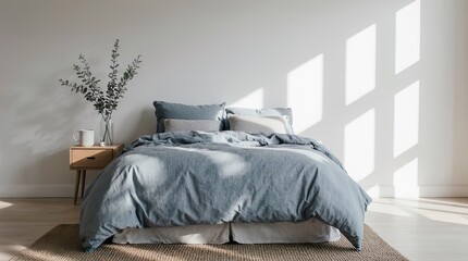 Cozy Minimalist Bedroom with Natural Light