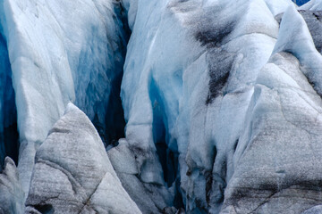 Exploring the breathtaking terrains of Svinafellsjokull Glacier in Icelands stunning landscape