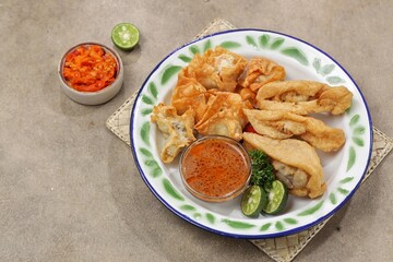 Batagor, is a typical Bandung snack which is now known in almost all parts of Indonesia.