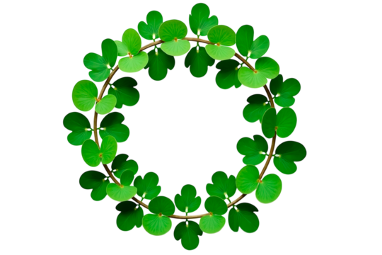 st patrick day, green leaves border, st patricks day background