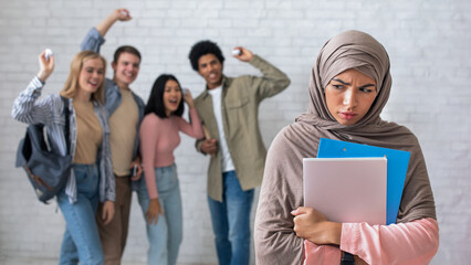 Peer problems, victim, racism, humiliation and bullying in college, school or university....