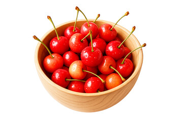 cherries in bowl