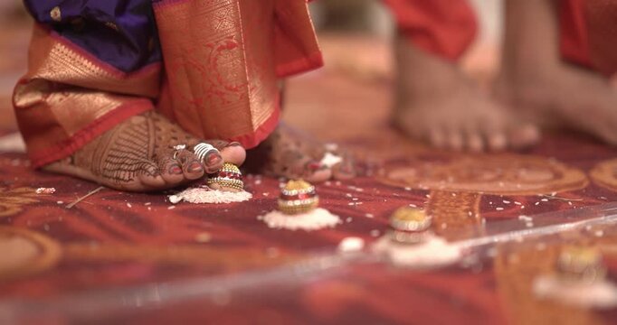 Walking Together Forever, Saptapadi Ritual