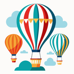 Fototapeta premium hot air balloon