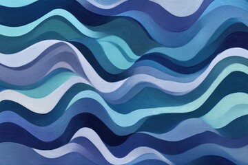 Abstract ocean wave pattern, digital art, blue hues, background texture, website design