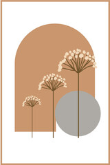 scandinavian style posters for home decor, minimalism,