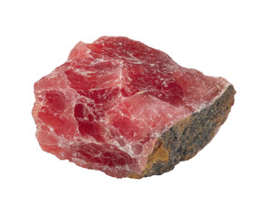 Raw,  pink  crystal,  rough  edges,  gemstone