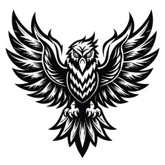 Fototapeta premium Eagle Mascot Vector Logo
