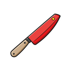 Creative Santoku Knife Vector Style