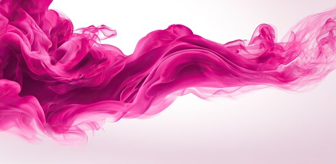 Obraz premium Fluid pink abstract